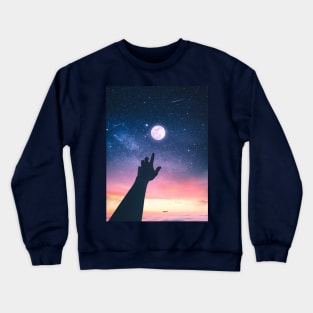 One giant leap for mankind Crewneck Sweatshirt